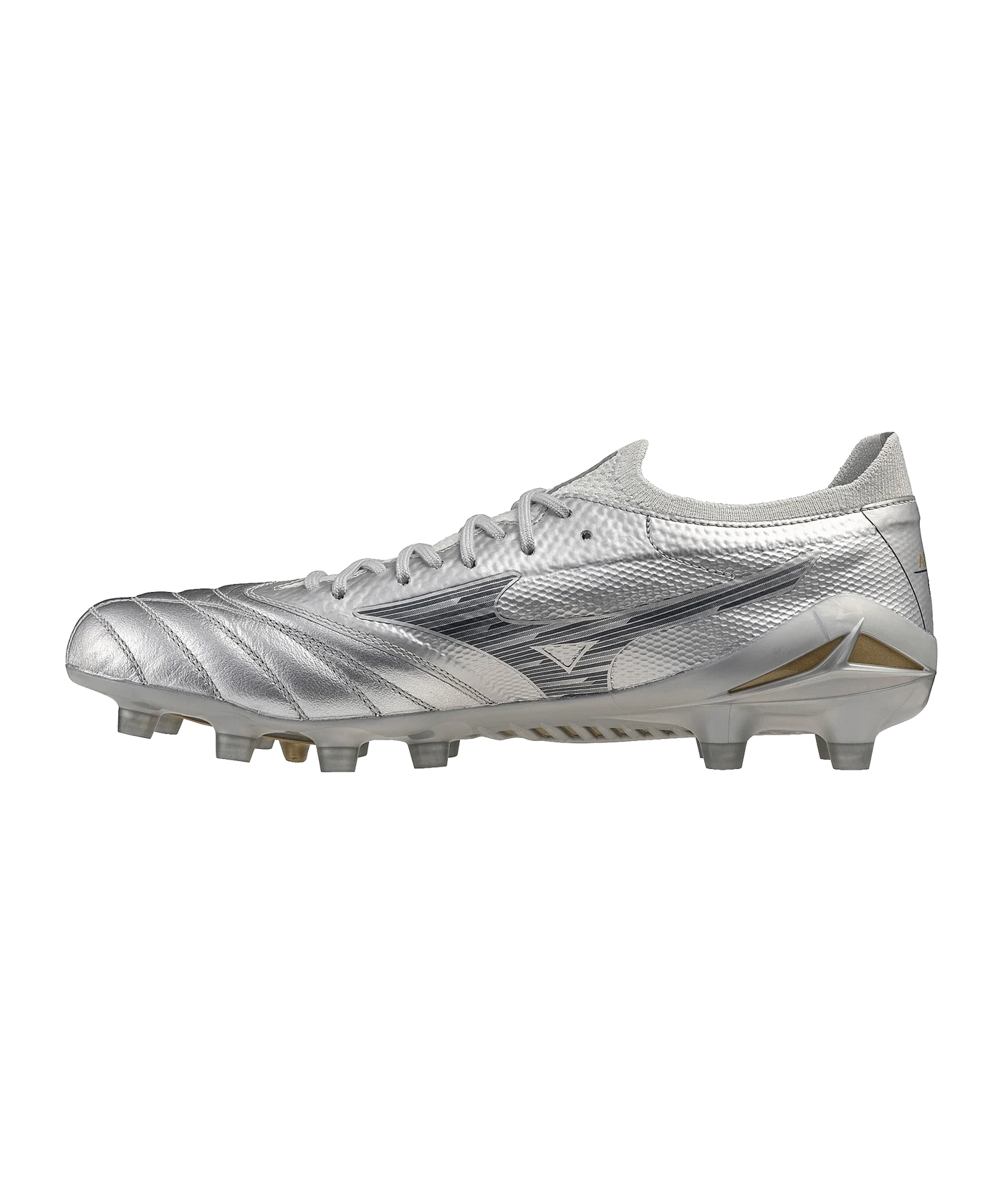 Mizuno Morelia Neo Beta Elite FG Platinum Silver Silber F04