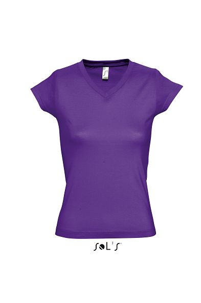SOL'S 11388 - MOON Tee Shirt Femme Col “V”