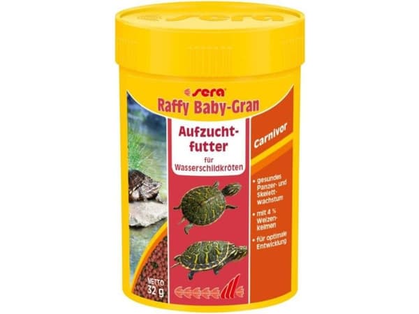 Raffy Baby-Gran Nature 100 ml, granulat - krypdyr, matstøttende vekst