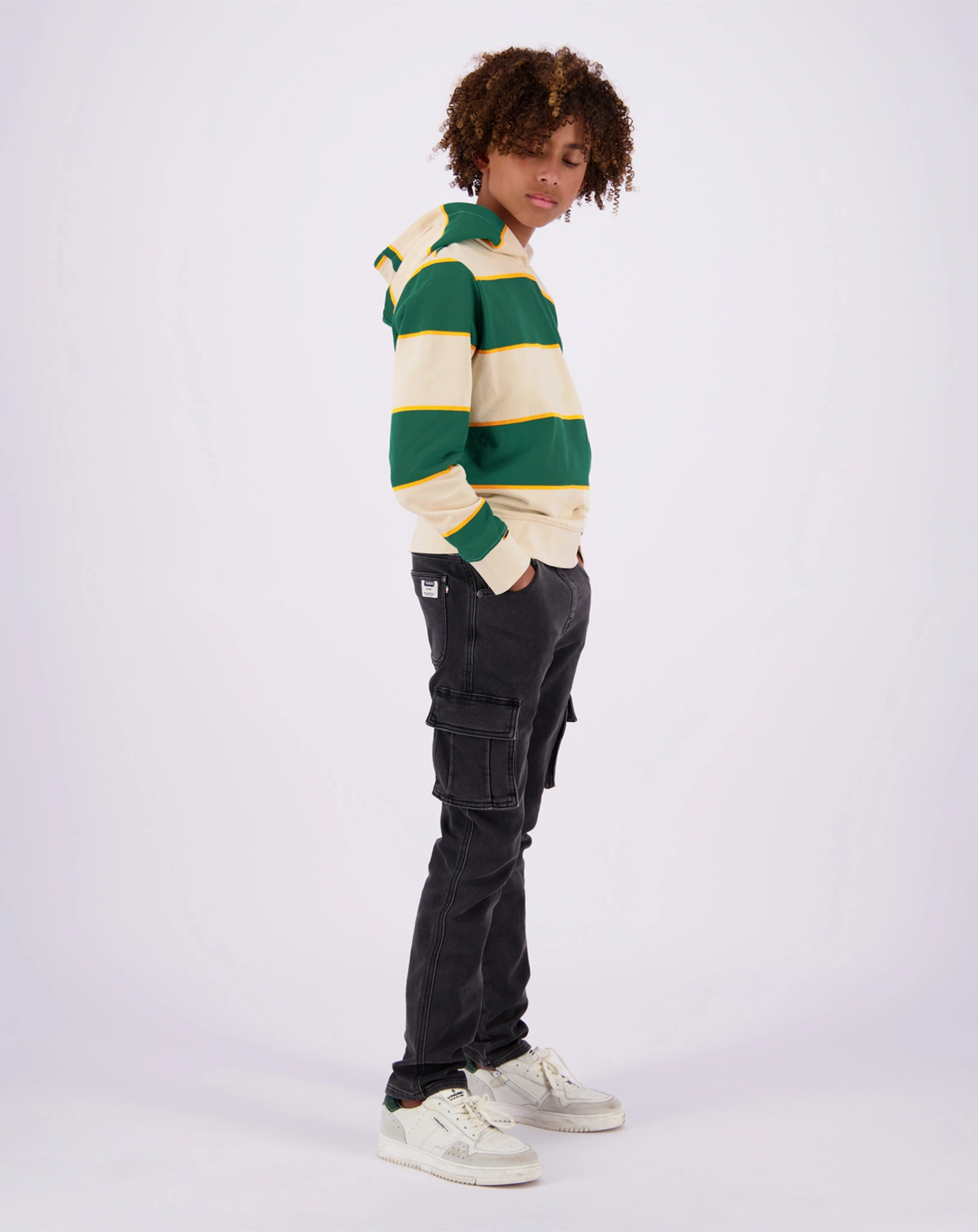 Kapuzen-Sweatshirt NEAL in bottle green