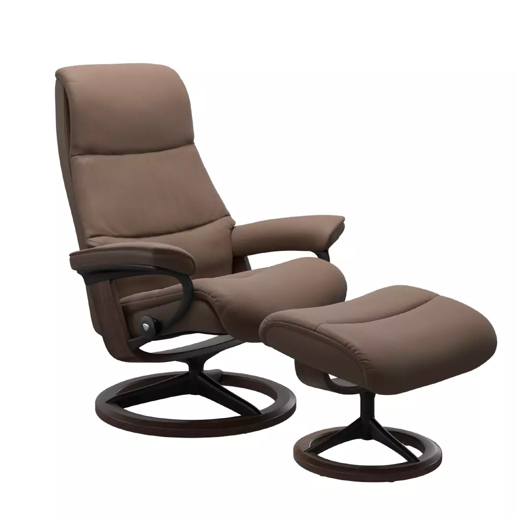 Sessel mit Hocker View Signature