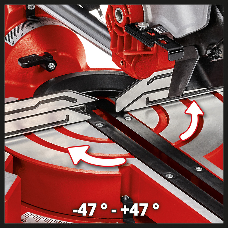 Einhell TE-SM 216 dual radiaal afkort- & verstekzaagmachine 1.800W 216mm