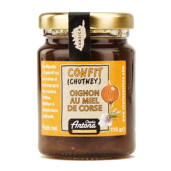 Chutney d'oignons au miel de Corse