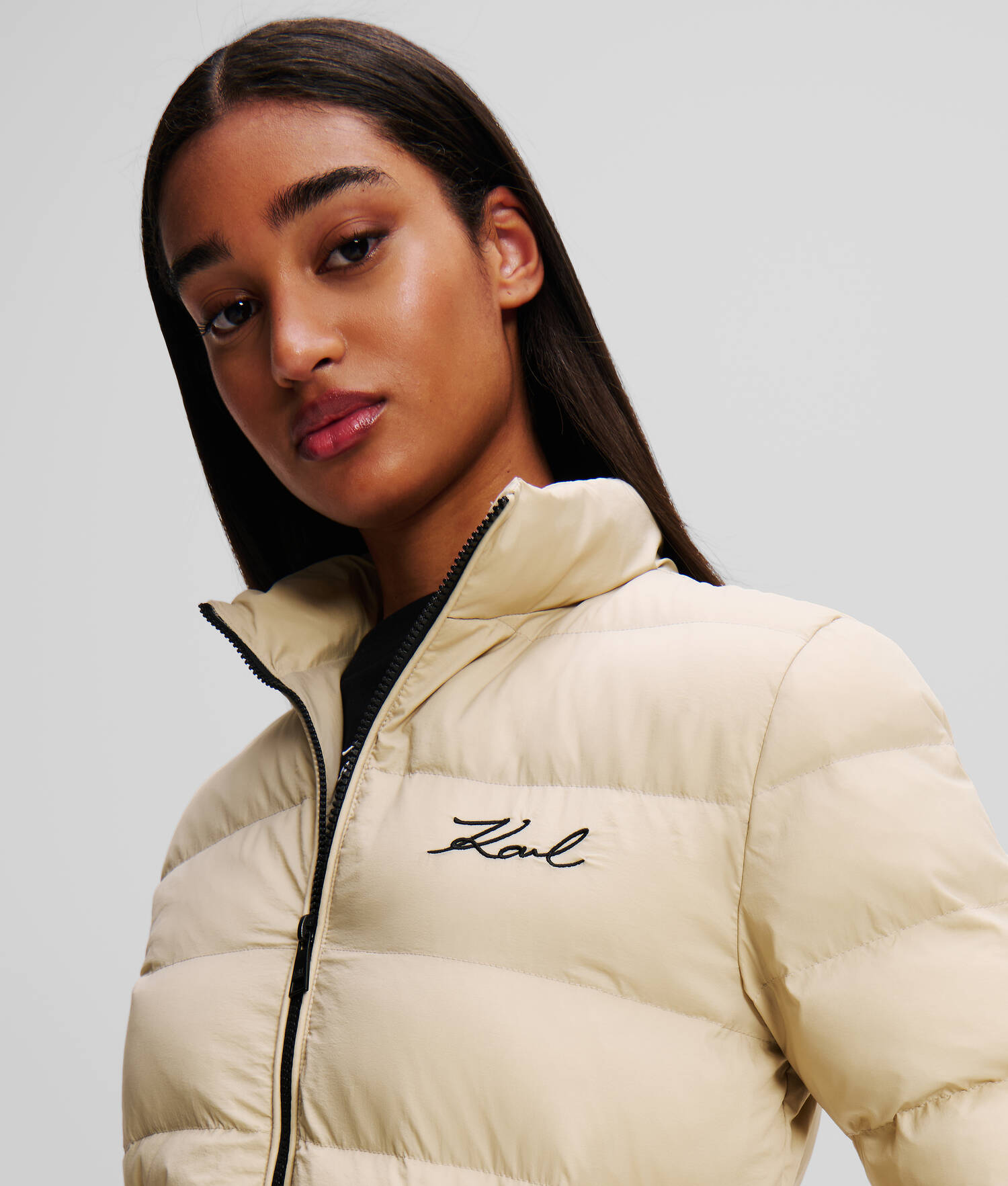 VESTE MATELASSÉE KARL SIGNATURE