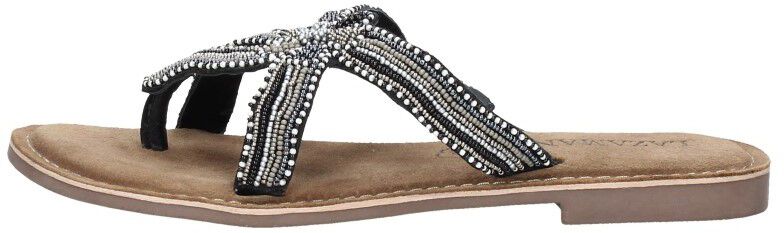 Lazamani Teenslippers zwart