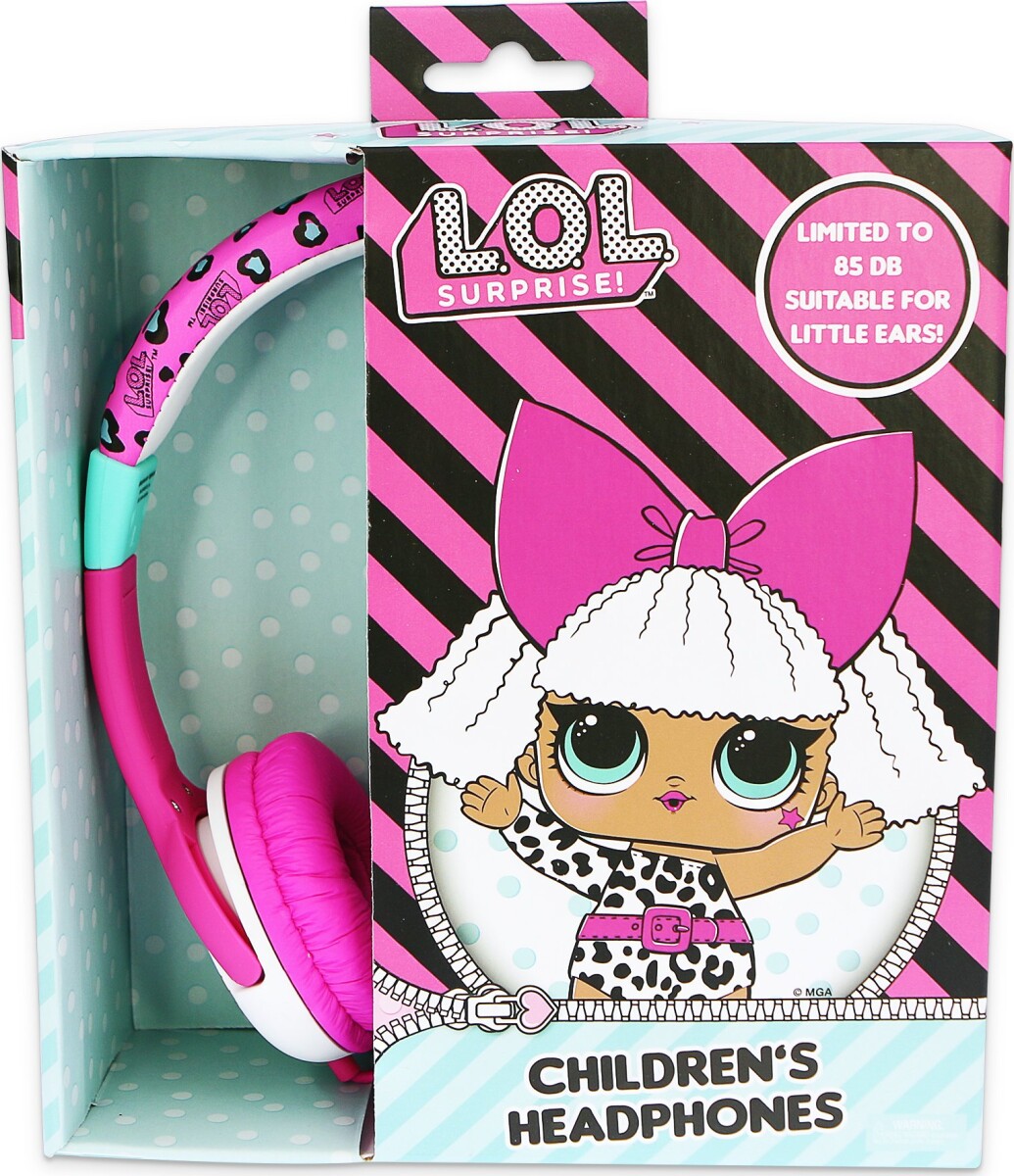 L.O.L. Surprise - Hovedtelefoner Til Børn - My Diva - Pink