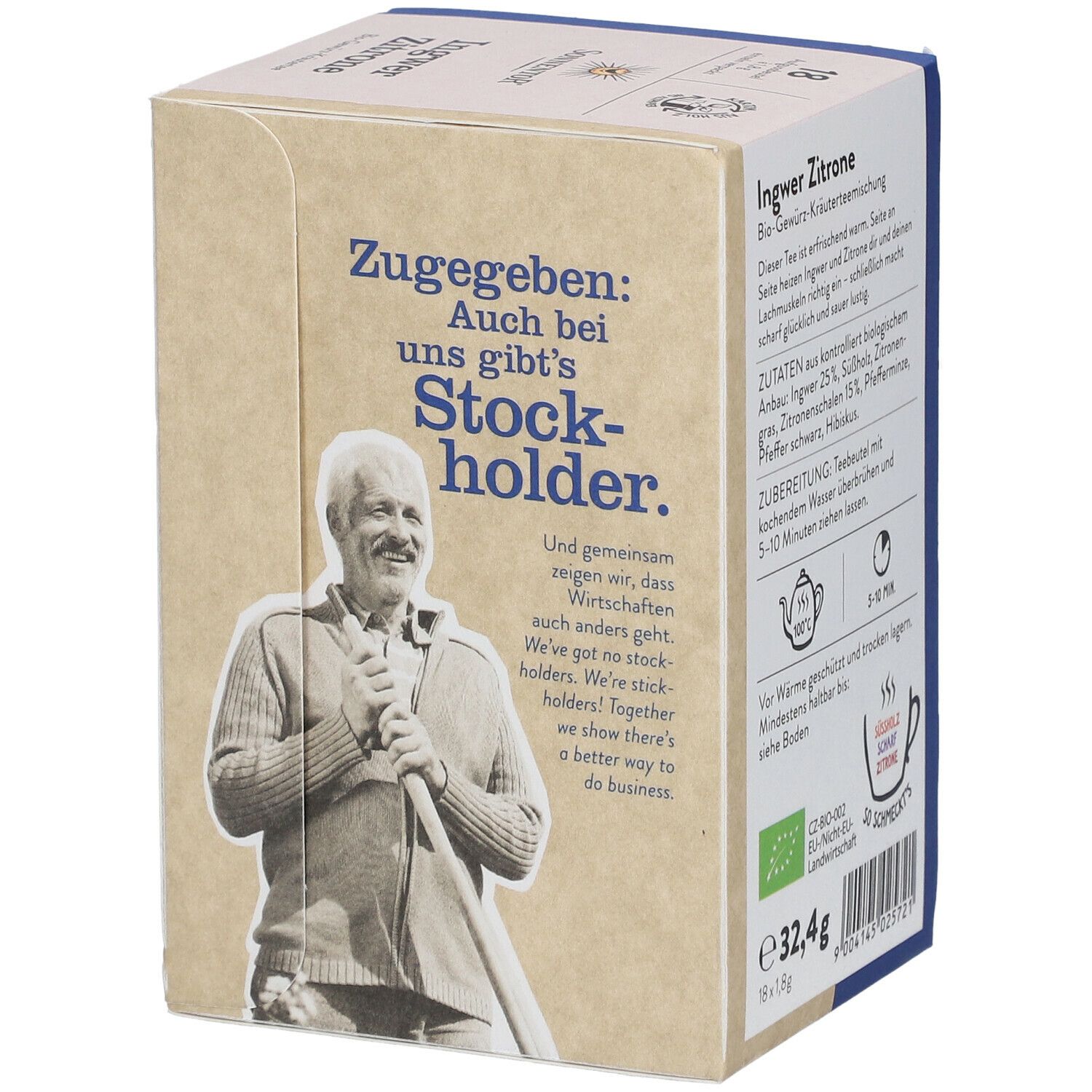 SonnentoR® Ingwer Zitrone Tee