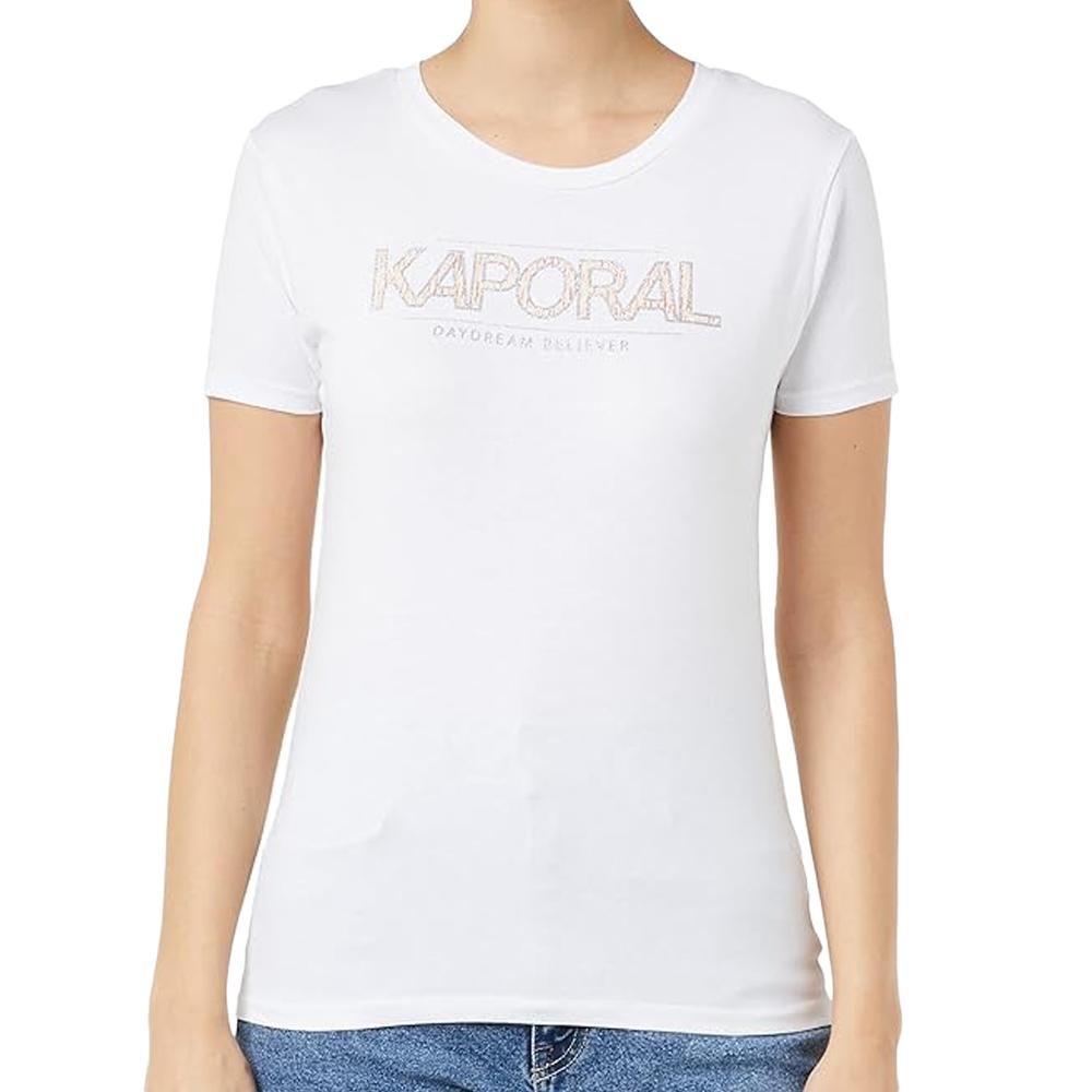 Kaporal T-shirt Blanc Femme Kaporal JALLE