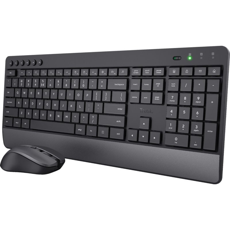 Trust Trezo Ensemble confort clavier et souris sans fil