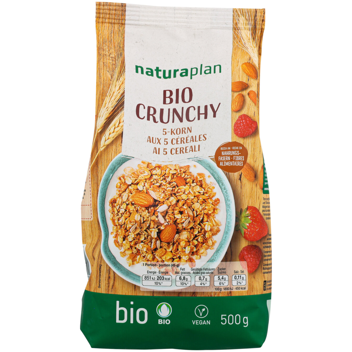 Naturaplan Bio Knuspermüesli 5-Korn