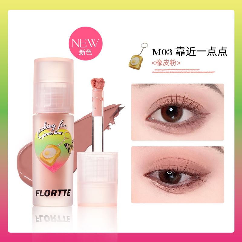 FLORTTE - MATTE VLOEIBARE OOGSCHADUW - 4 Kleuren