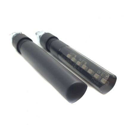 Clignotant Brazoline STICK à leds (La paire) Universel - Noir