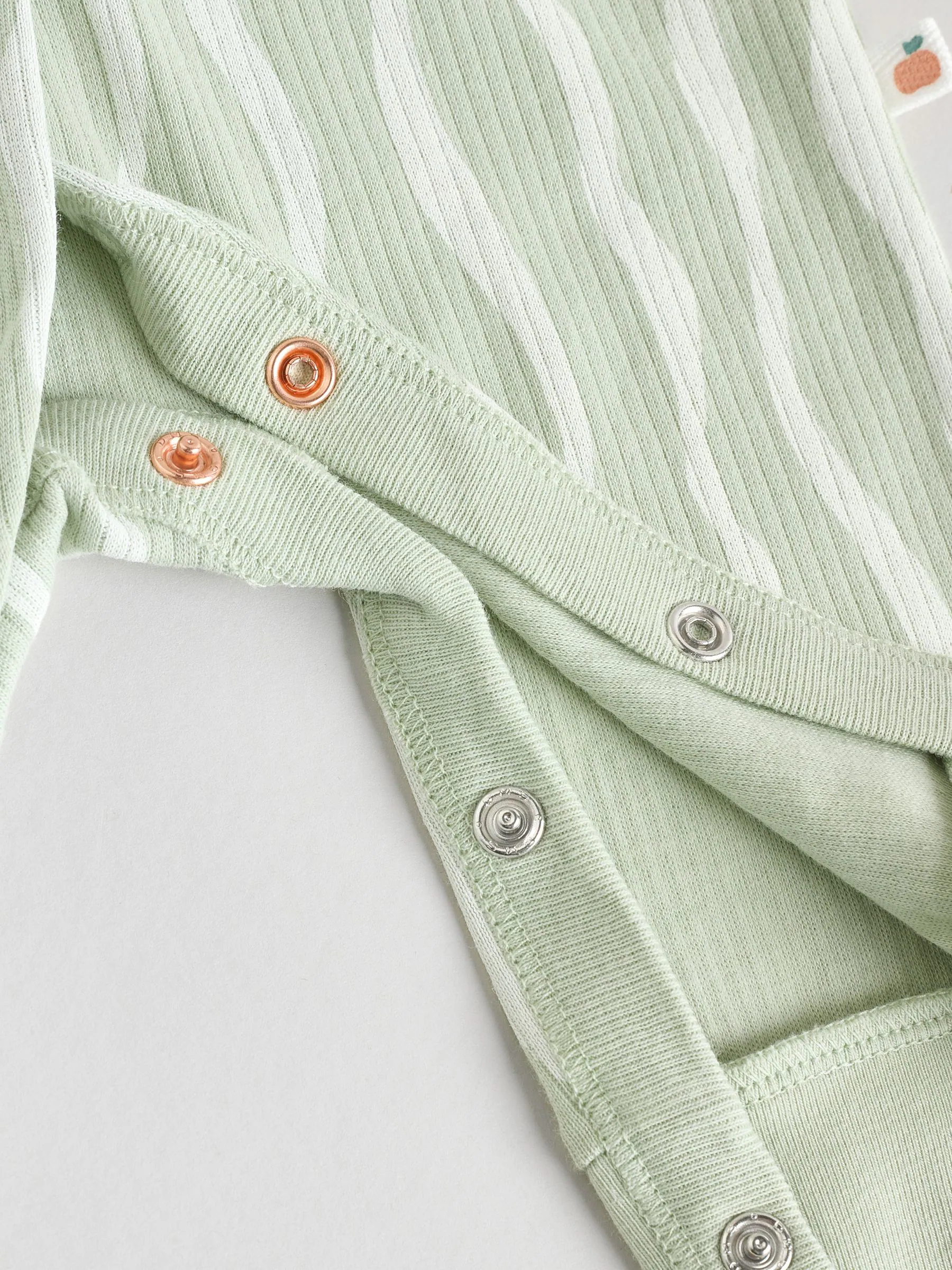 Geel - Set van 3 baby pyjama's zonder voetjes met figuurtjes (0mnd-3jr)