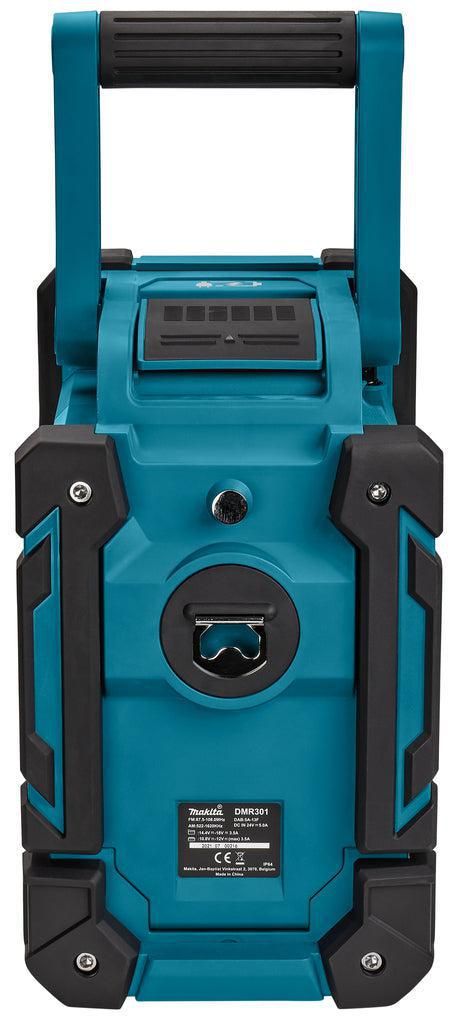Makita DMR301 Accu bouwradio FM DAB/DAB  Bluetooth met laadfunctie