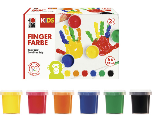 Marabu KiDS vingerverf 6x 35ml