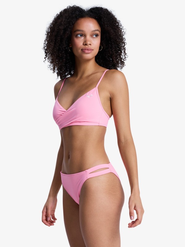 Solid Essentials Classic Bas de bikini Rose Femme