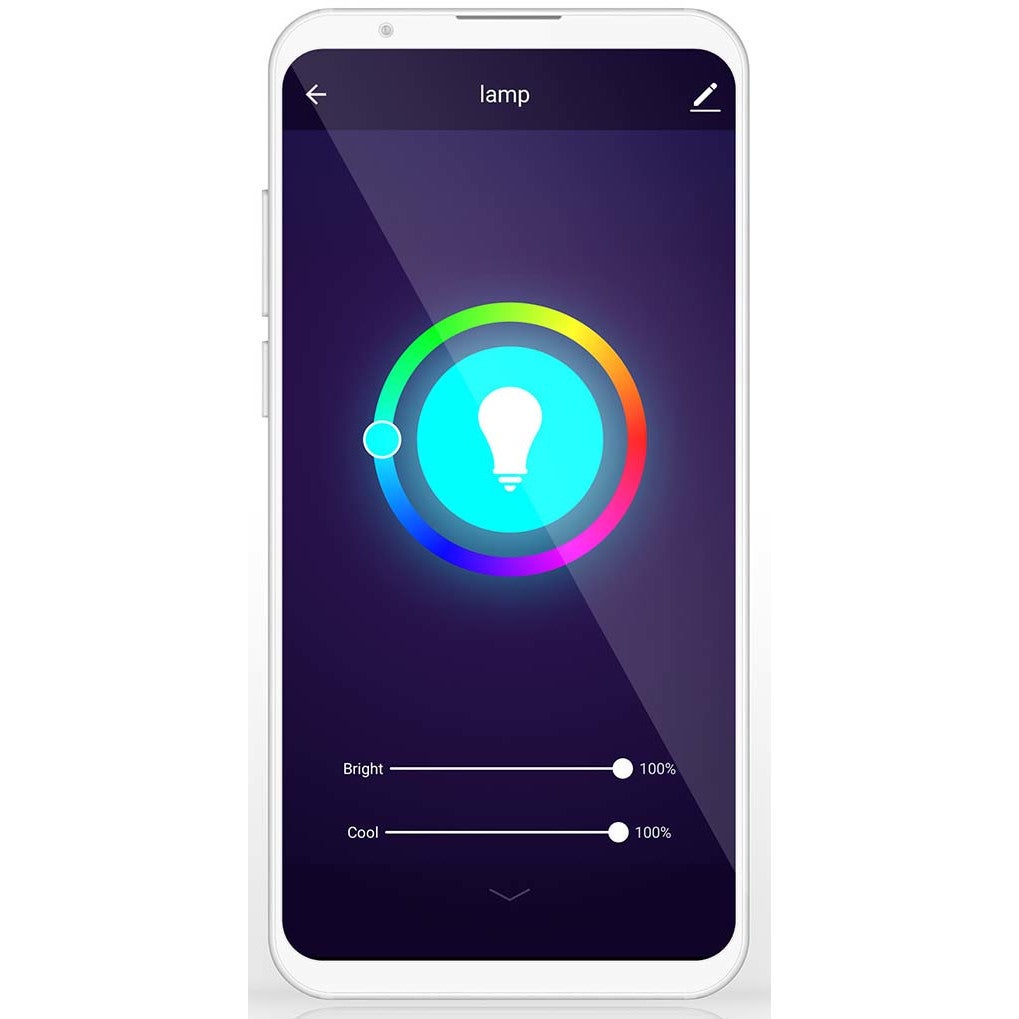 Nedis WIFILRC10E14 Smartlife multicolour LED-lamp E14 470lm 4.9W