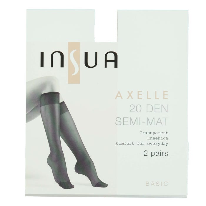 inSua-2-pack kniekous Axelle 20DEN