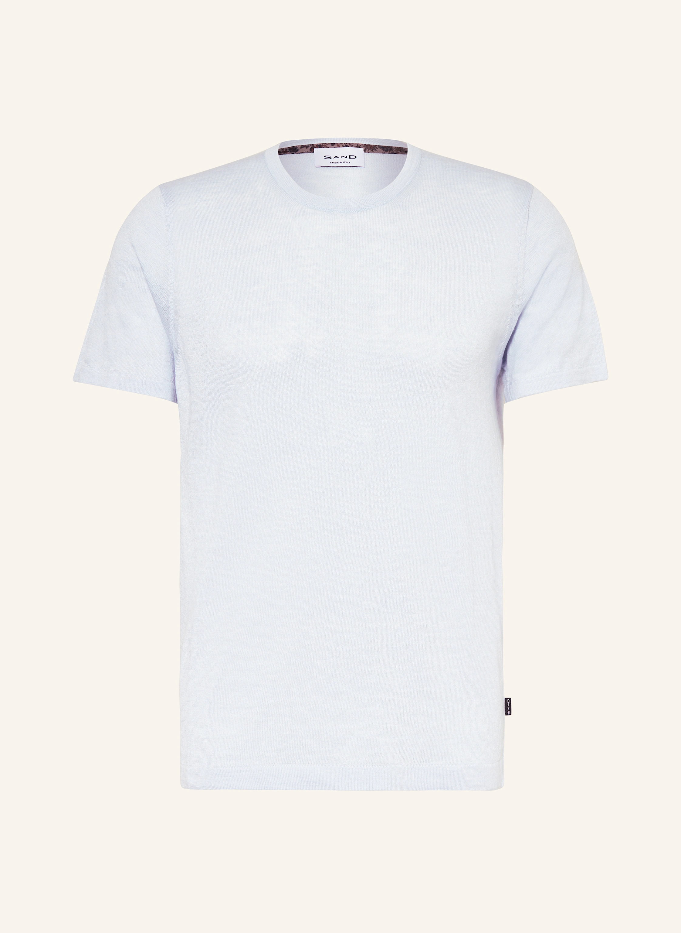 SAND COPENHAGEN T-Shirt mit Leinen
