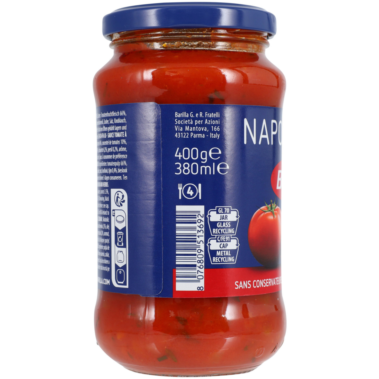 Barilla Tomatensauce Napoletana