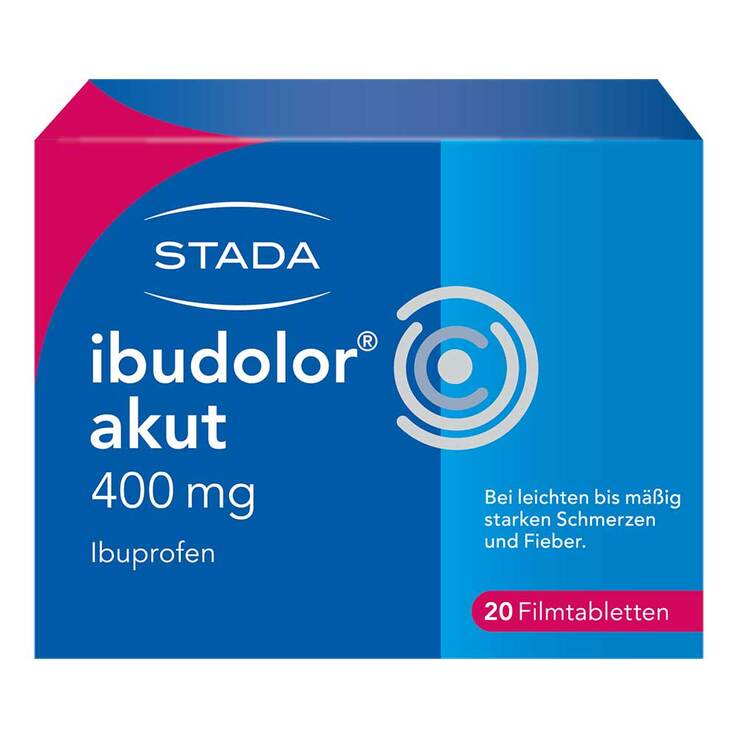 ibudolor akut 400mg Ibuprofen Filmtabletten, 20 St