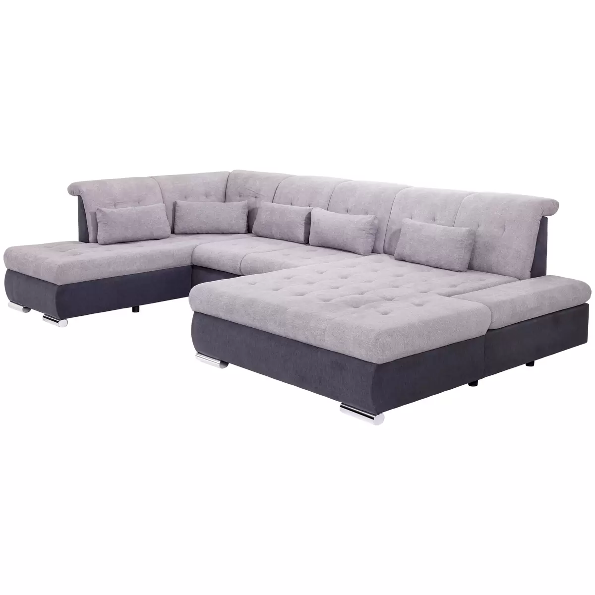 Wohnlandschaft Madera 129 x 285 anthrazit,grau
