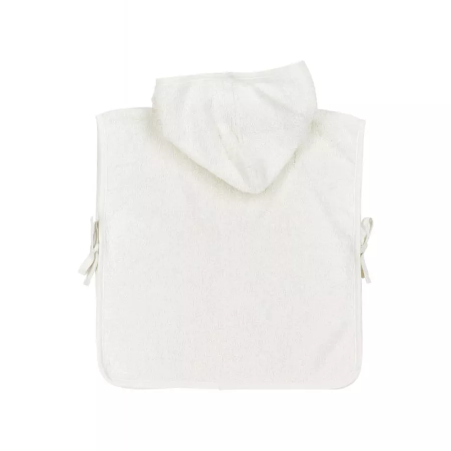 MEYCO Badeponcho Frottee Uni Offwhite