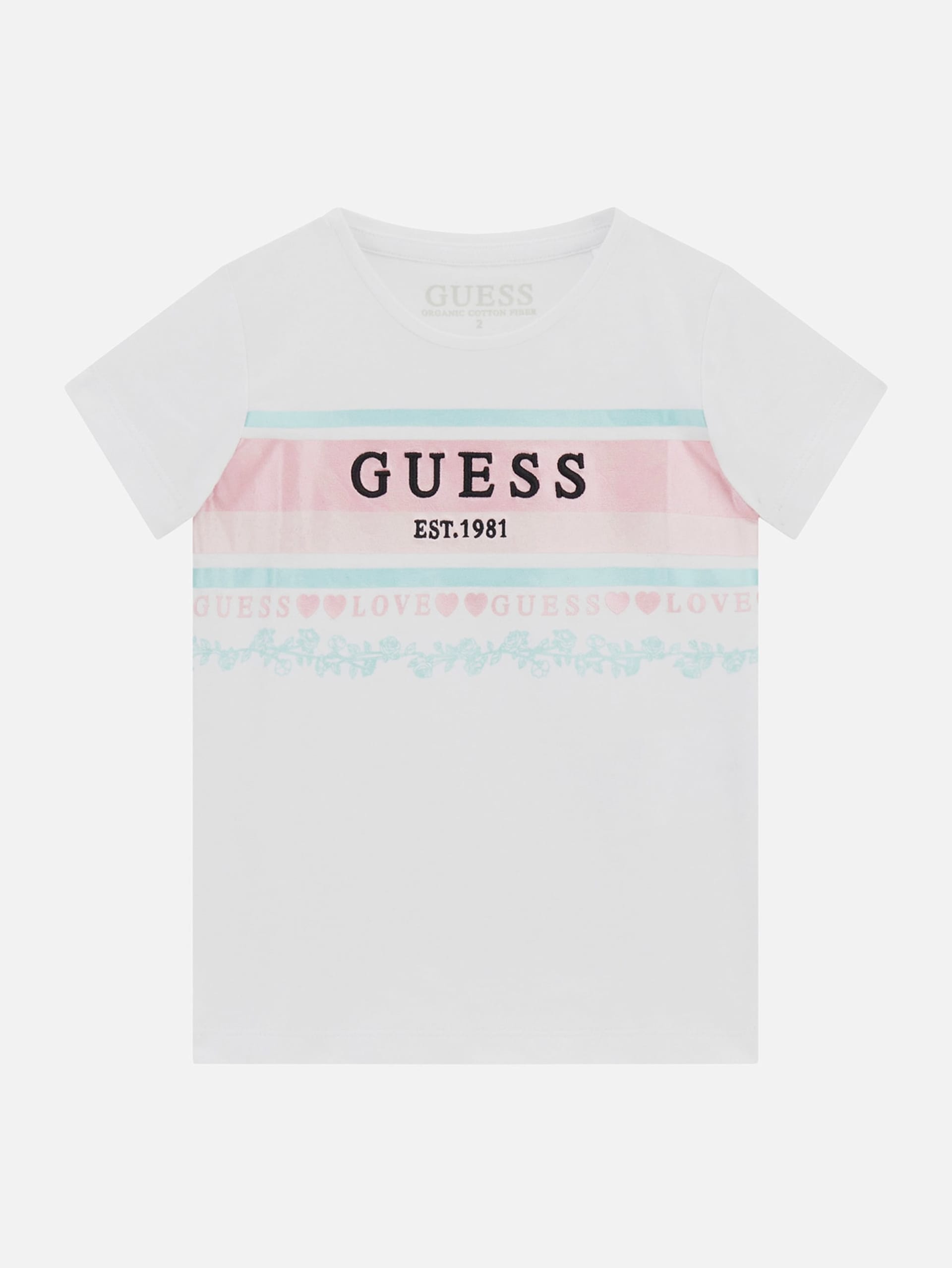 Camiseta com estampa de logotipo