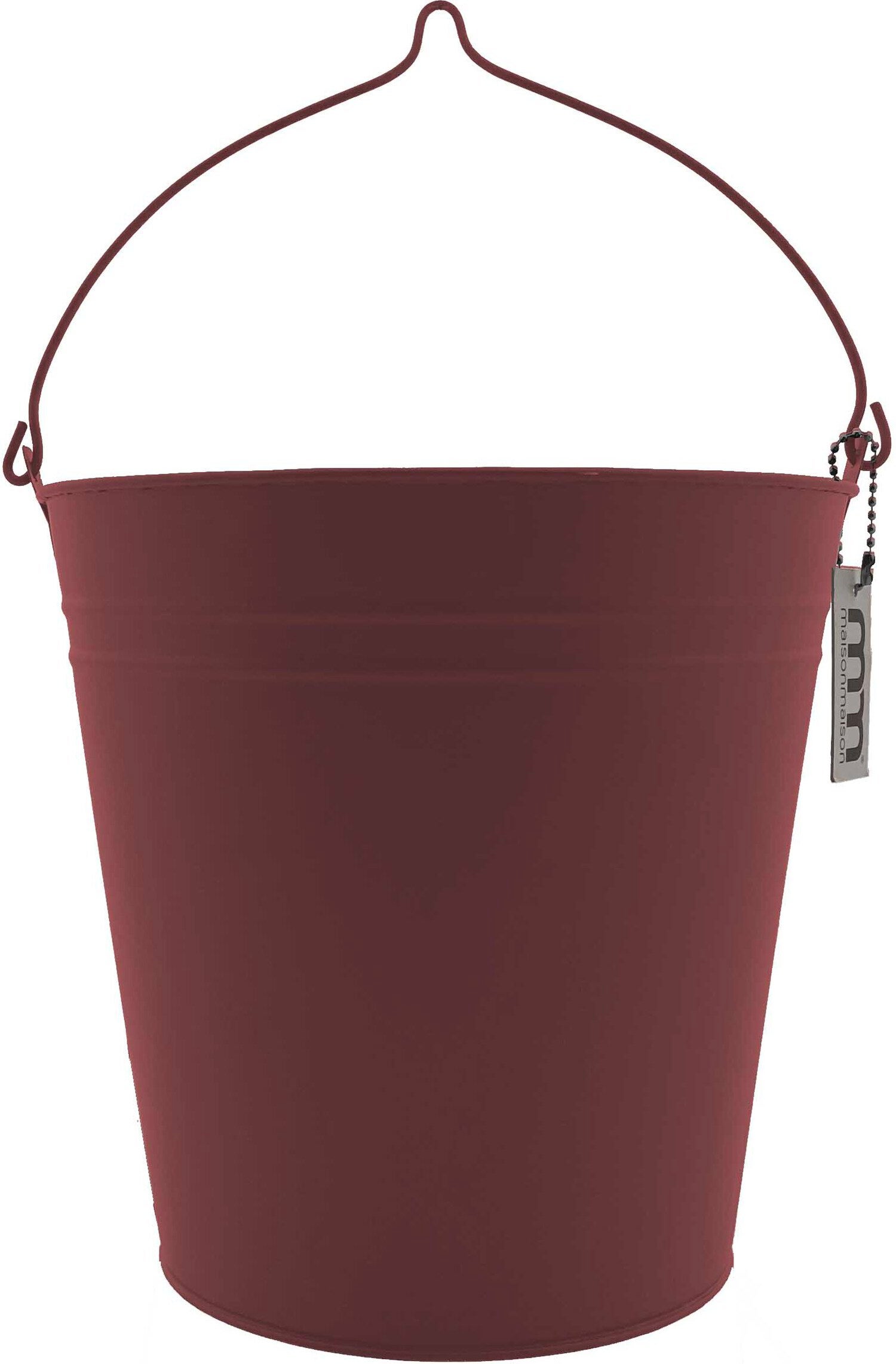 Maison Maison plantenemmer rood D 23 H 22 cm