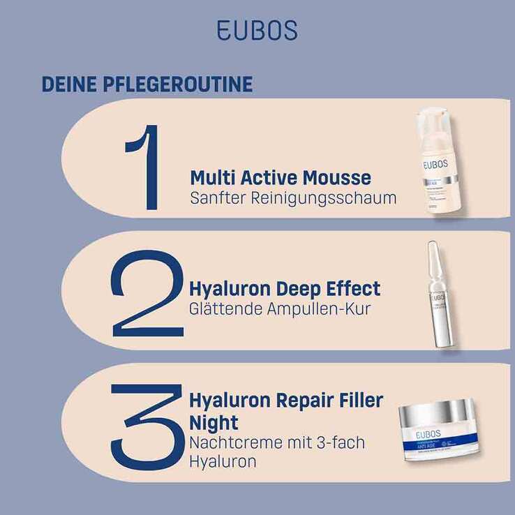 Eubos Anti Age Hyaluron Deep Effect Ampullen, 7X2 ml
