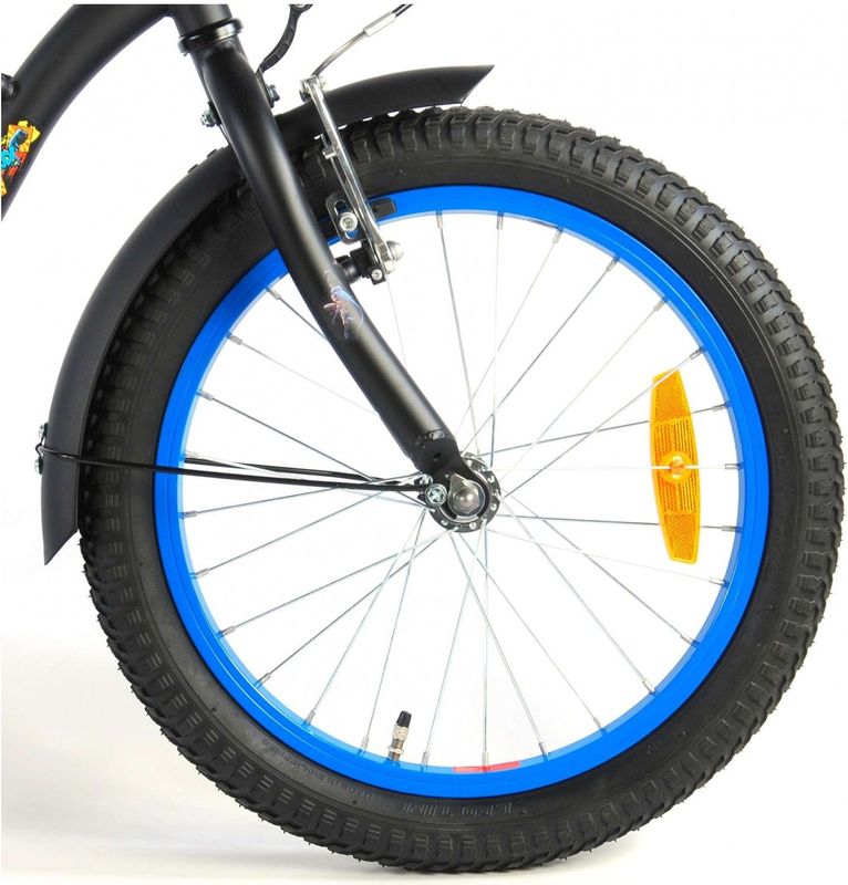 Batman - Kinderfiets - Zwart - 18 Inch - Stevig Frame
