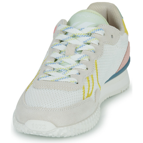 Pepe jeans - HOLLAND MESH W - Blanc / Beige / Rose