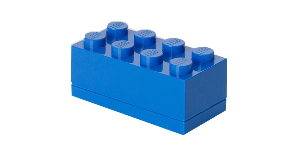 Room CopenhagenLEGO Mini Box Lunchbox 8 Blauw  (Blauw)