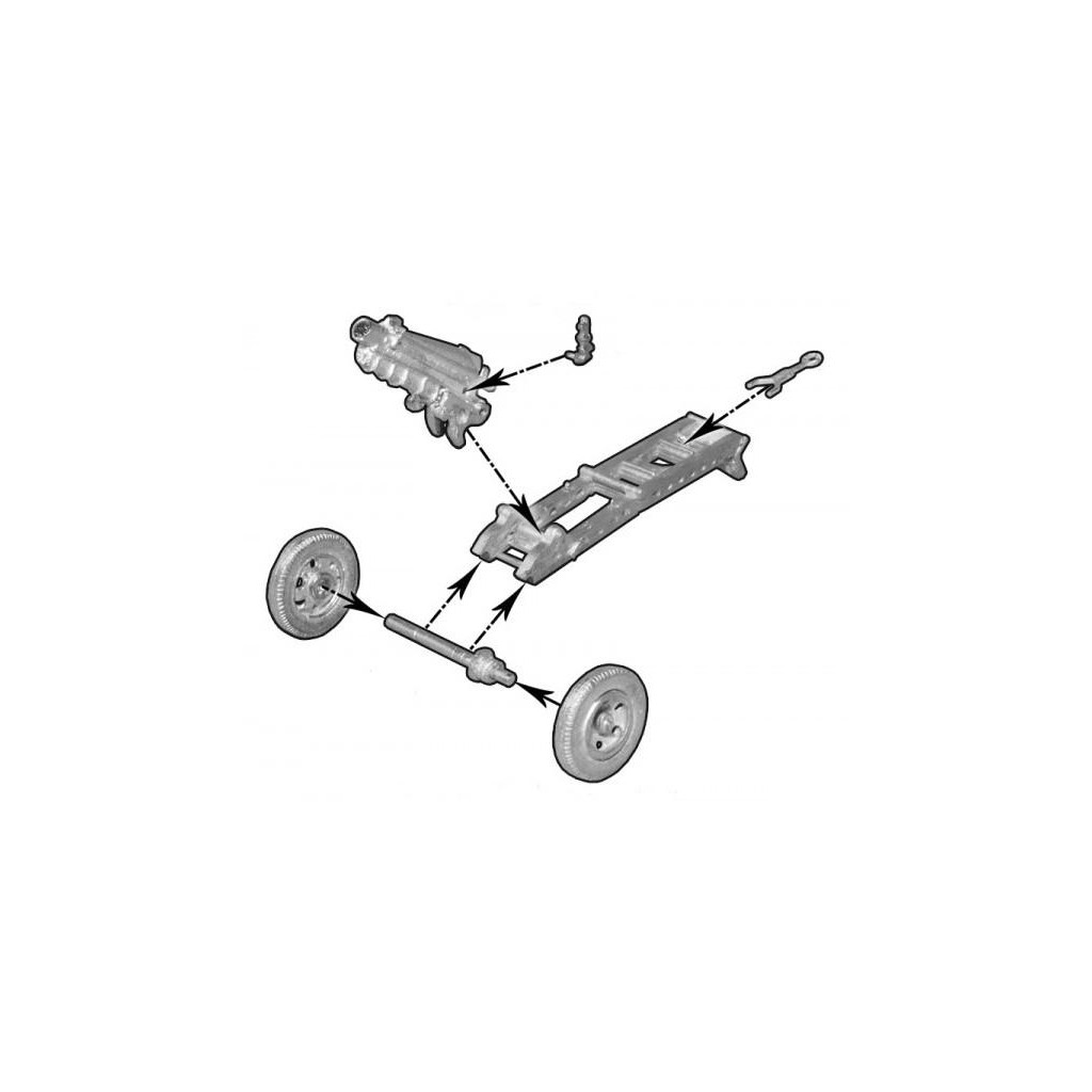 Bolt Action - US Army 75mm Light Artillery M1A1 (Winter)