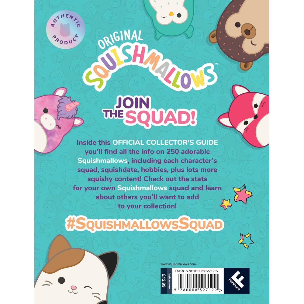 Original Squishmallows Offizieller Sammlerleitfaden (gebundenes Buch)