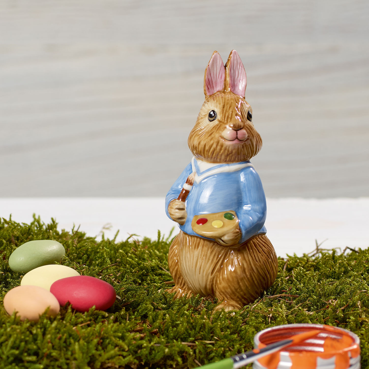 Bunny Tales Easter figurine Multi-colored, 2'' x 2'' x 4.4'', porcelain