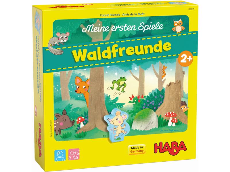 Haba Meine ersten Spiele Waldfreunde Zwei memomässige Tier-Suchspiele zum Entdecken und Benennen!