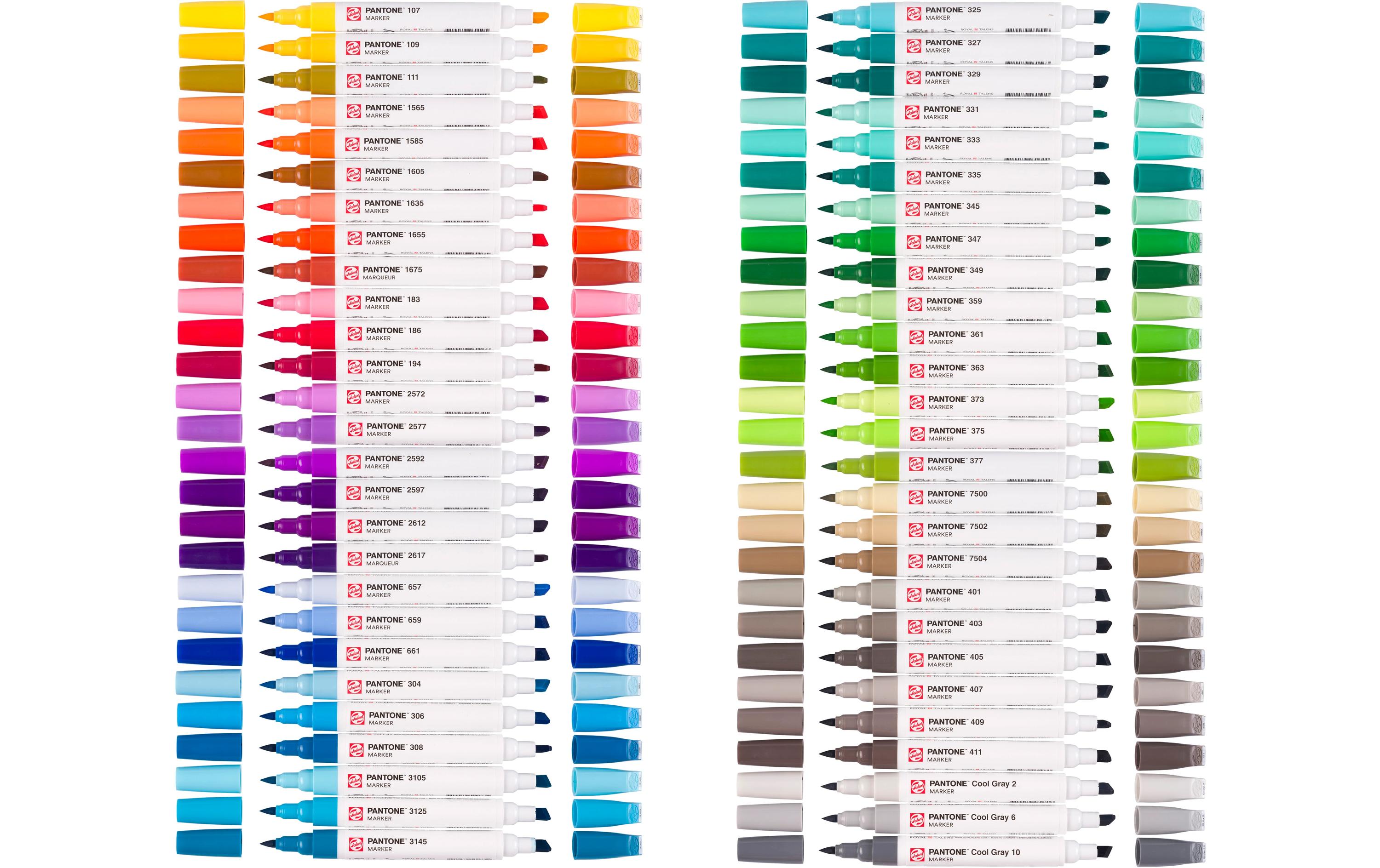 Pantone Marker 54x Set Additional<br>Wasserbasierte Marker