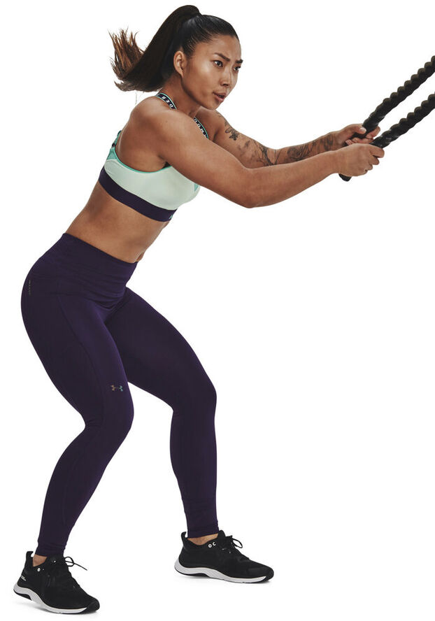 Under Armour Rush No-Slip Waistband træningstights Lilla