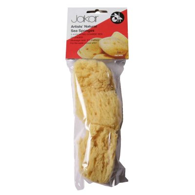 Jakar Natural Sea Sponge Pack Of 3