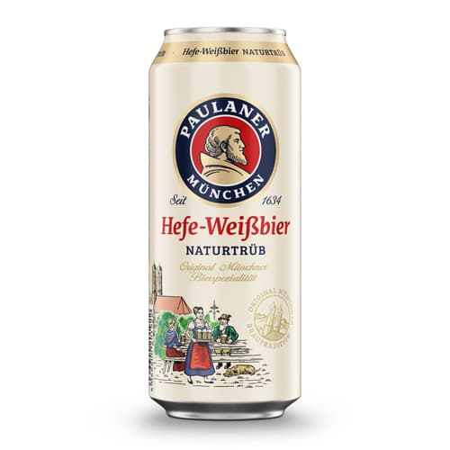 Paulaner Hefe-Weißbier Naturtrüb Dose (EINWEG)