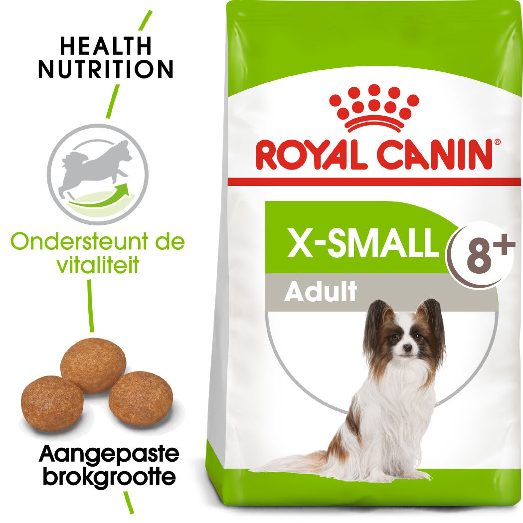 Royal Canin X-Small Adult 8  - Hondenvoer - 0.5 Kilogram - gevogelte