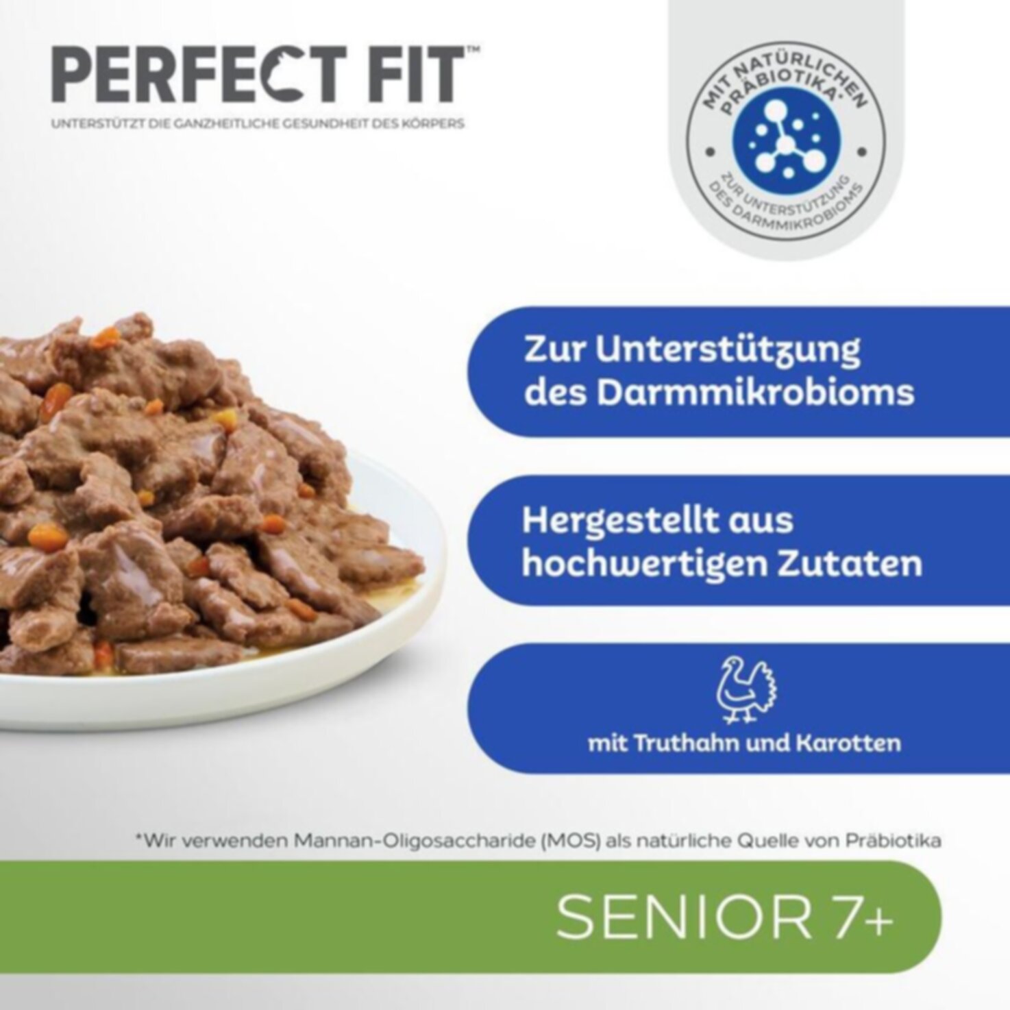 Perfect Fit Katzenfutter in Sauce Senior Mixed 12x85g