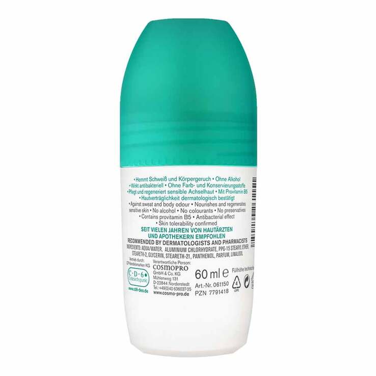 c.d.6+ Pflegedeo Roll on, 60 ml
