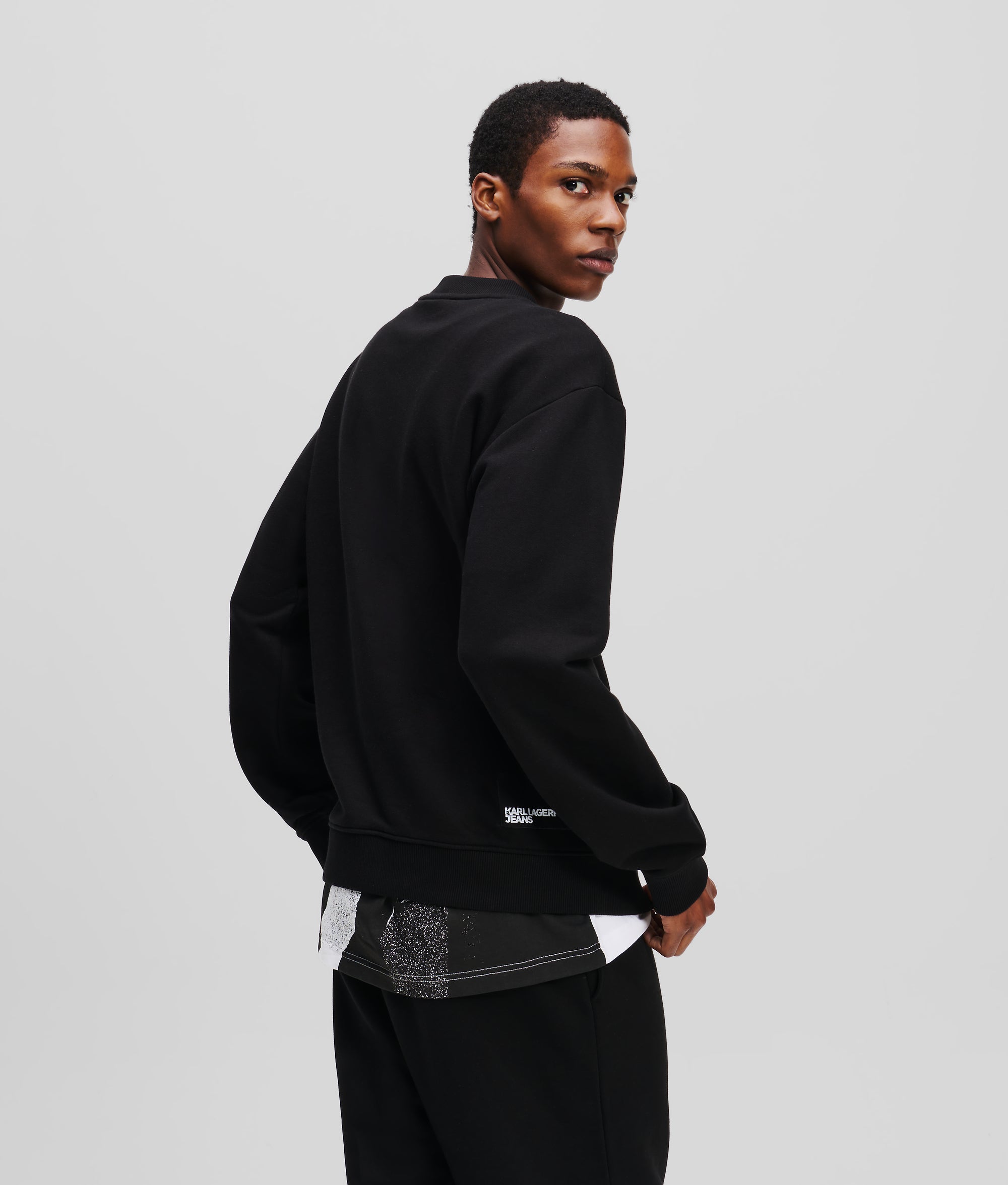Sweatshirt met regular fit en logo