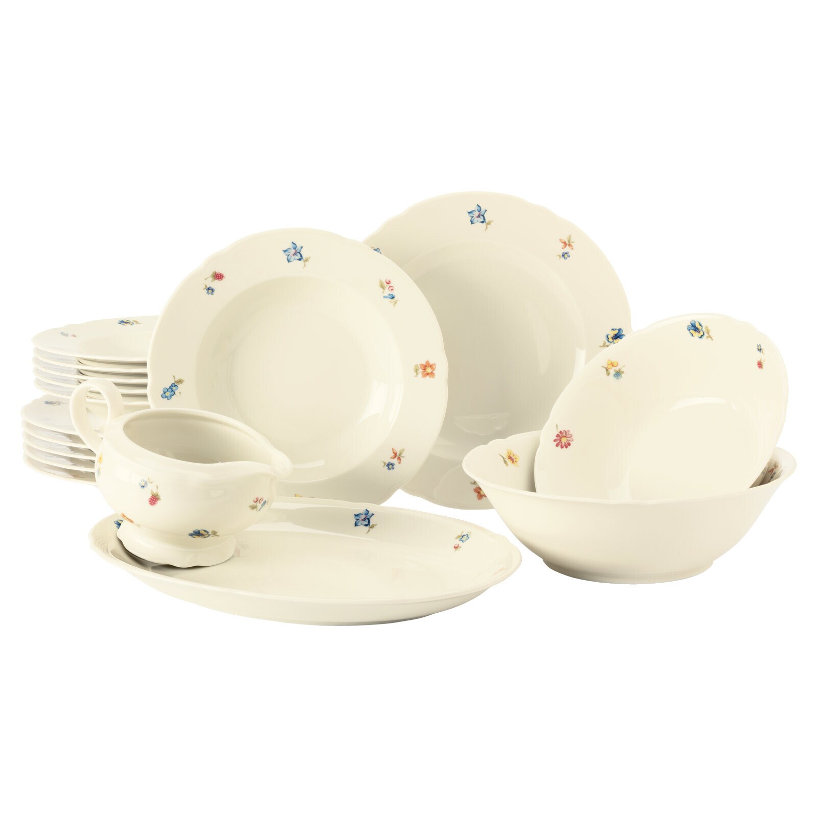 Seltmann Weiden Tafelservice Marieluise Blütenmeer 16er Set