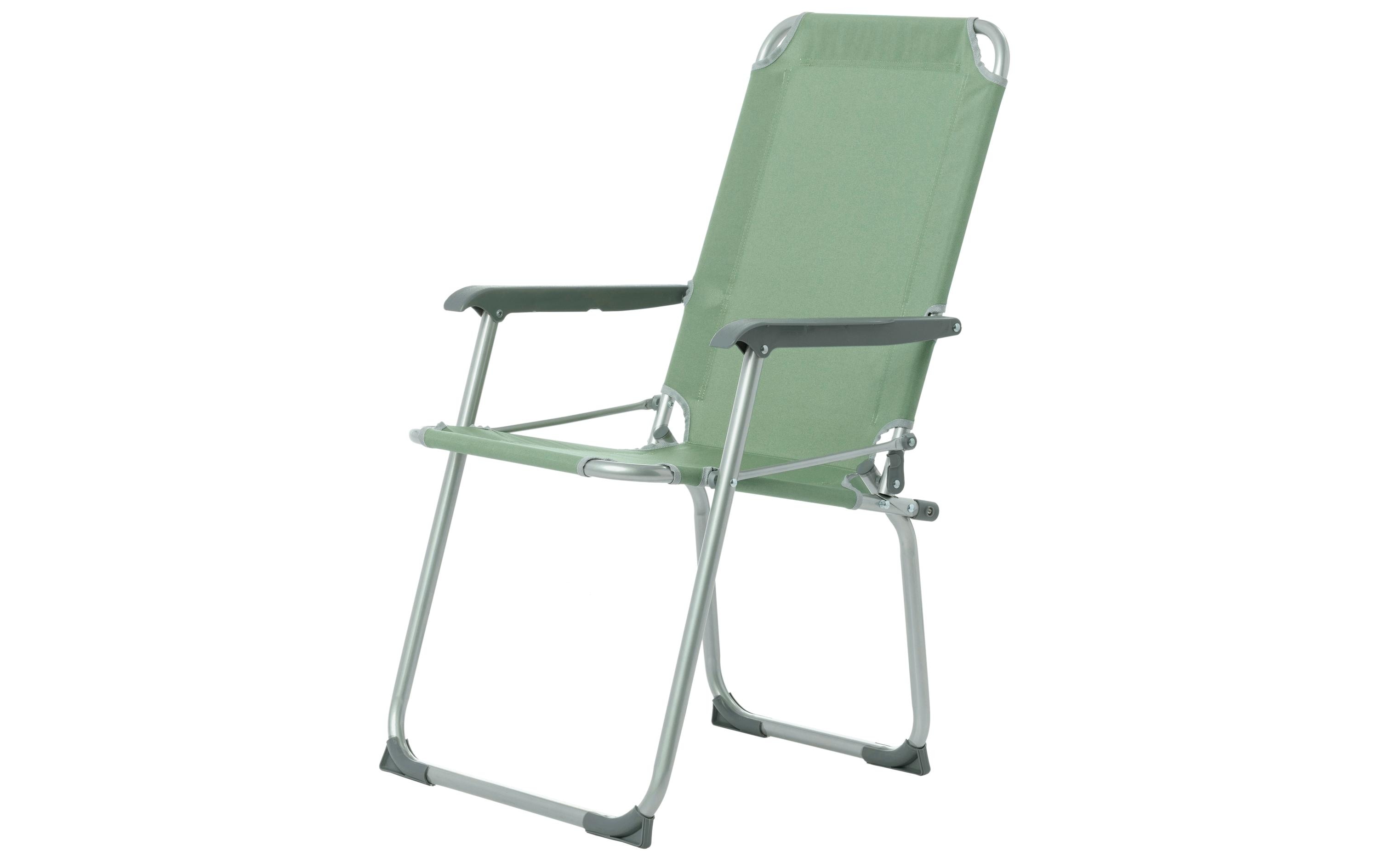 Campingstuhl Comodo Vert, 2 StückKompakte und leichte Outdoor-Stühle