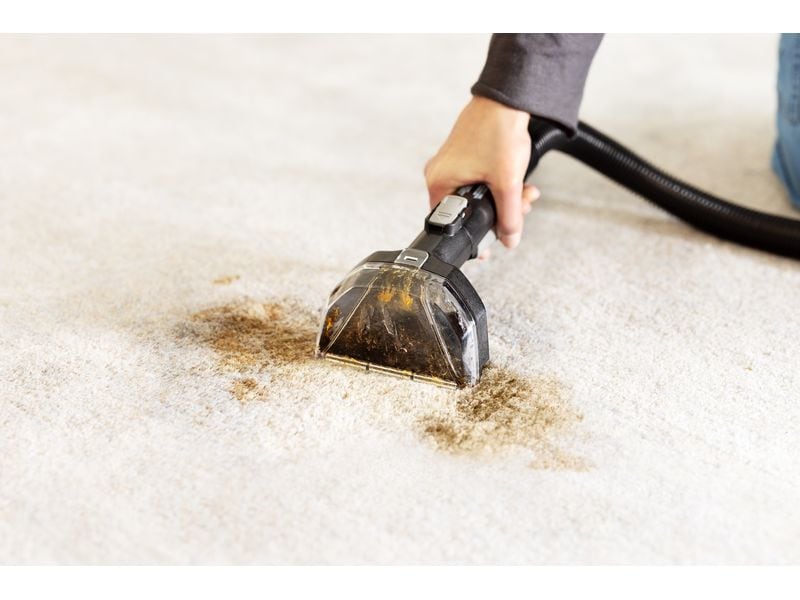 BISSELL Fleckenreiniger SpotClean HydroSteam Select Schwarz Polster- und Teppichreiniger