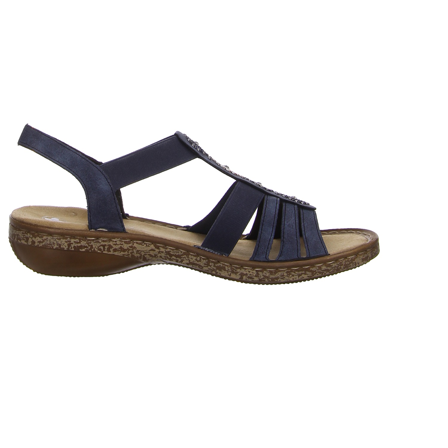 Rieker Sandaletten blau blau