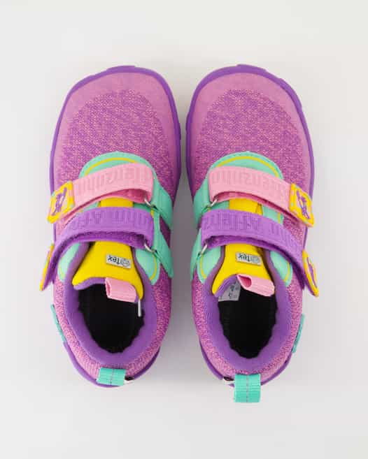 Affenzahn Knit Happy Halbschuhe in Lila